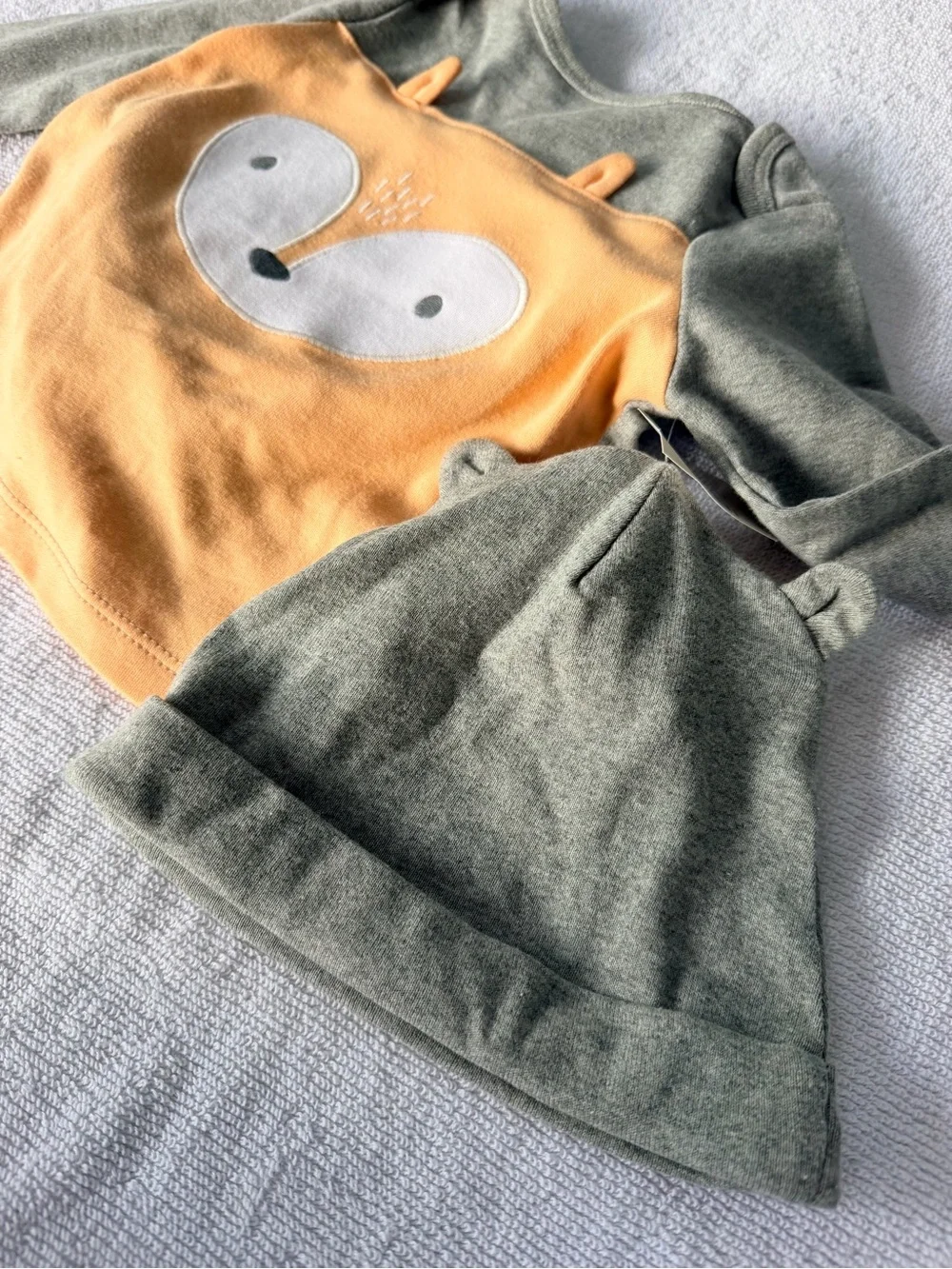 cloud island Fox Face Three-Piece Set